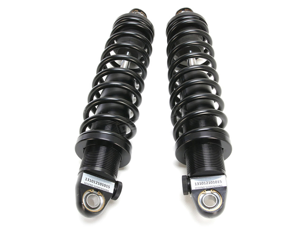 REVO-A Series, 13in. Adjustable Rear Shock Absorbers - Black. Fits FLH Trike 2009-2025