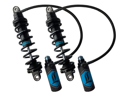 Revo ARC Remote Reservoir Suspension. 13in. Adjustable Rear Shock Absorbers - Black. Fits Touring 2014up Note: 14? Revo-ARC is not compatible with 2023/2024 CVO Road Glide, CVO Road Glide ST, and CVO Street Glide