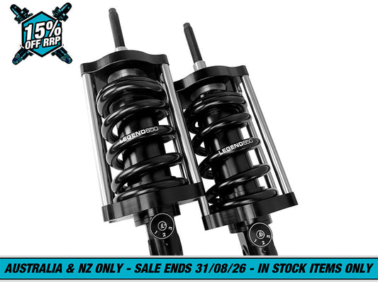 REVO-A Series, Adjustable Rear Shock Absorbers - Black. Fits Softail 2000-2017.