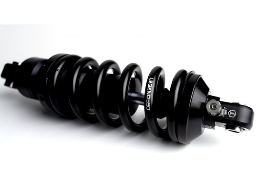 REVO-A Series, 13in. Adjustable Rear Shock Absorbers - Black. Fits Softail 2018-2024