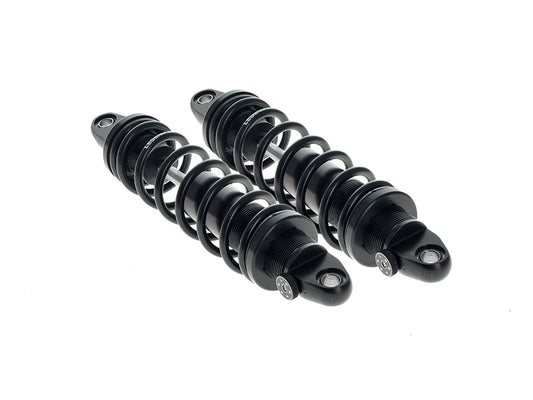 REVO-A Series, 13.6in. Adjustable Rear Shock Absorbers - Black. Fits FLH Trike 2017-2025