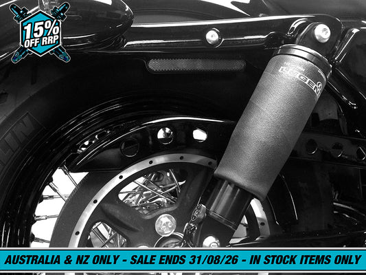 AIR-A Series, Adjustable Rear Air Shock Absorbers - Black. Fits Sportster 2004-2013.