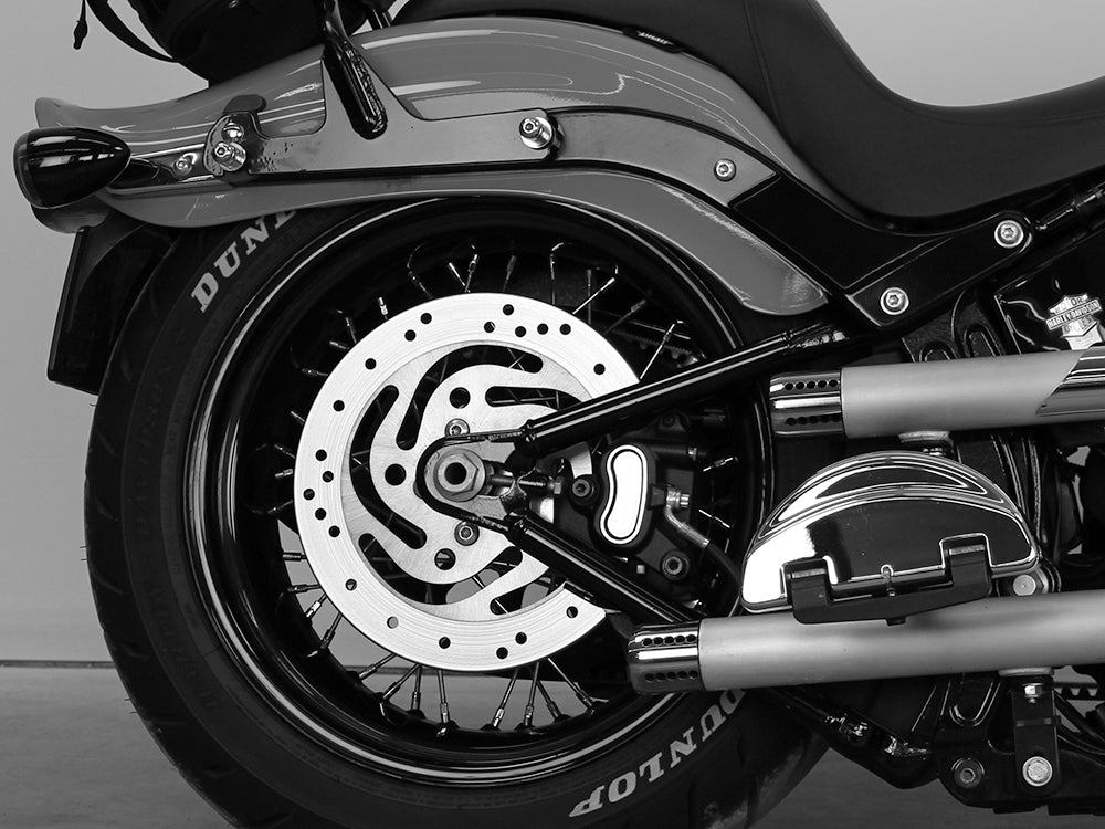 AIR Series, Rear Air Shock Absorbers - Black. Fits Softail 2000-2017.