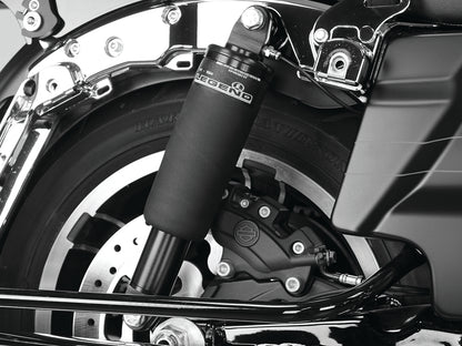 AIR Series, Rear Air Shock Absorbers - Black. Fits Most Touring 1999-2024