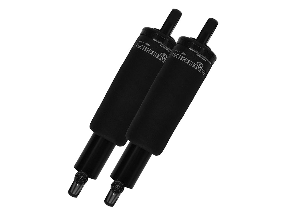 AIR-A Series, Adjustable Rear Air Shock Absorbers - Black. Fits Most Touring 1999-2024