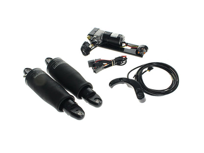 AIR Series, Rear Air Shock Absorbers - Black. Fits CVO Touring 2023up & Street Glide & Road Glide 2024up