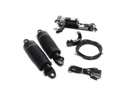 AIR-A Series, Rear Air Shock Absorbers - Black. Fits CVO Touring 2023up & Street Glide & Road Glide 2024up