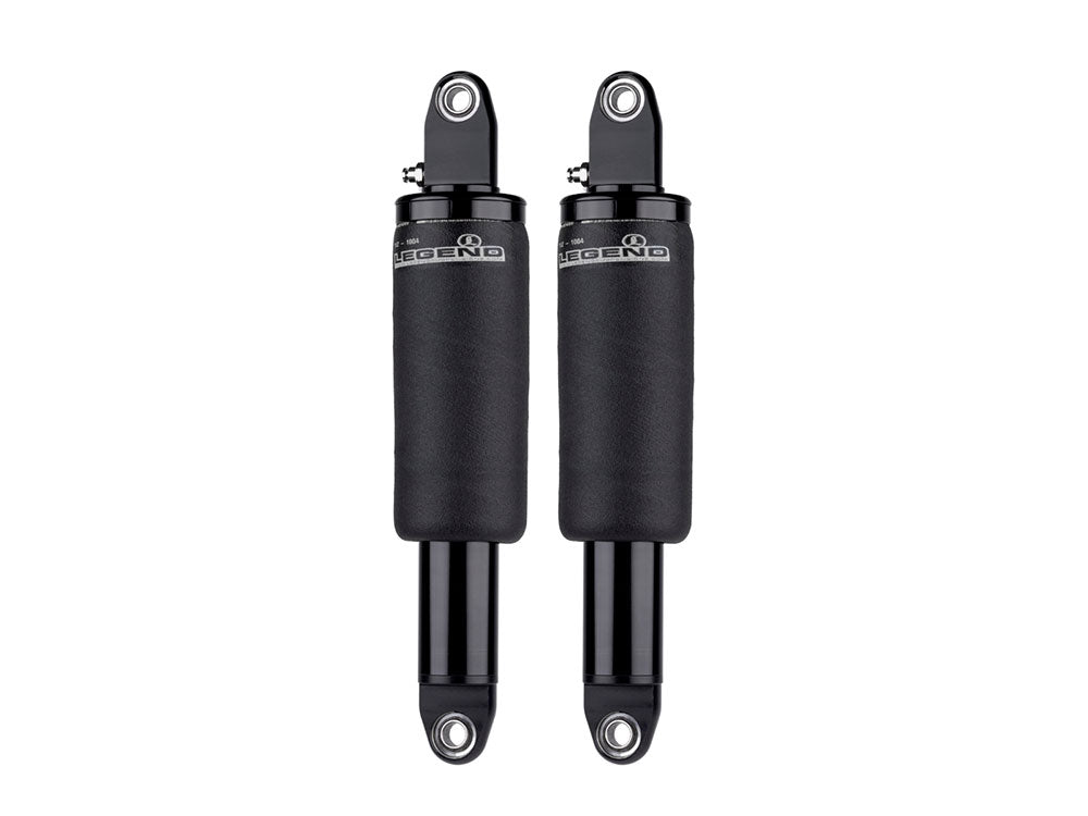 AIR Series, Adjustable Rear Air Shock Absorbers - Black. Fits FLH Trike 2017-2025