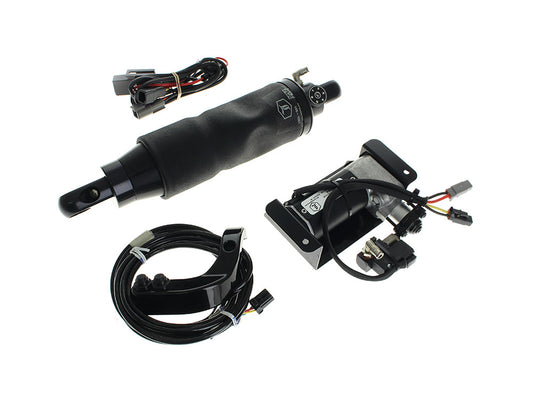 AIR-A Series, Adjustable Rear Air Shock Absorber - Black. Fits Softail 2025up.