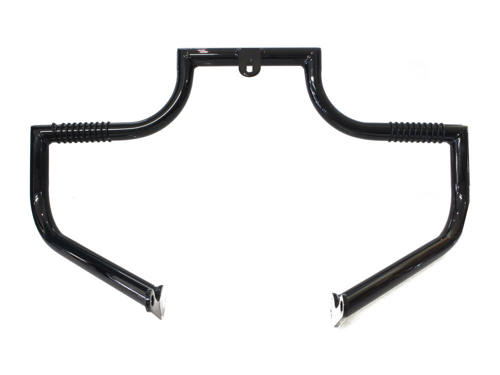 Linbar Engine Guard Freeway Bar - Black. Fits Softail 2018up.