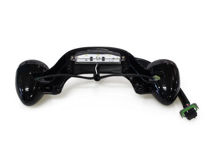 Gloss Black LED Rear Turn Signal Lightbar with Smoke Lenses. Fits Most Touring 2014-2024