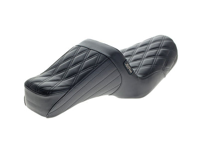 Tailwhip Dual Seat - Double Diamond. Fits Sportster 1982-2003.