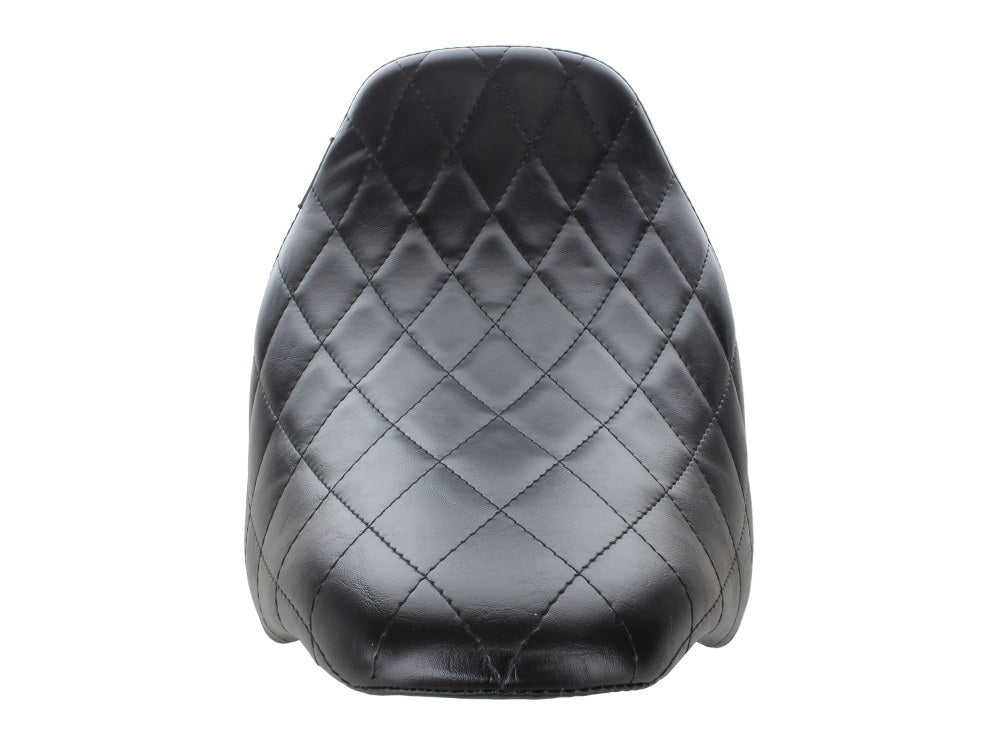 Bare Bones Solo Seat with Diamond Stitching. Fits Most Touring 2008-2024
