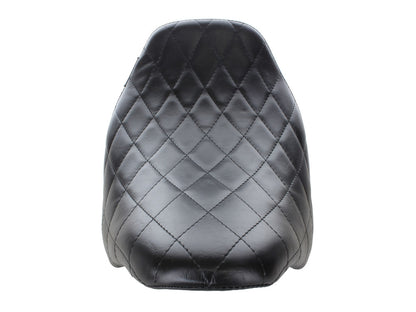 Bare Bones Solo Seat with Diamond Stitching. Fits Most Touring 2008-2024