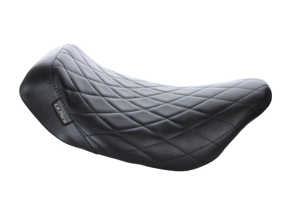 Bare Bones Solo Seat with Diamond Stitching. Fits Most Touring 2008-2024