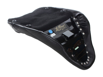 Bare Bones Solo Seat with Diamond Stitching. Fits Most Touring 2008-2024