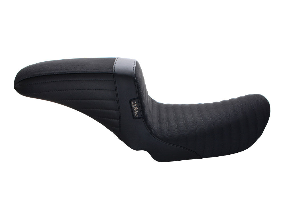 Kickflip Dual Seat with Pleated Gripper Tape. Fits Dyna 2006-2017.