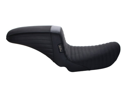 Kickflip Dual Seat with Pleated Gripper Tape. Fits Dyna 2006-2017.