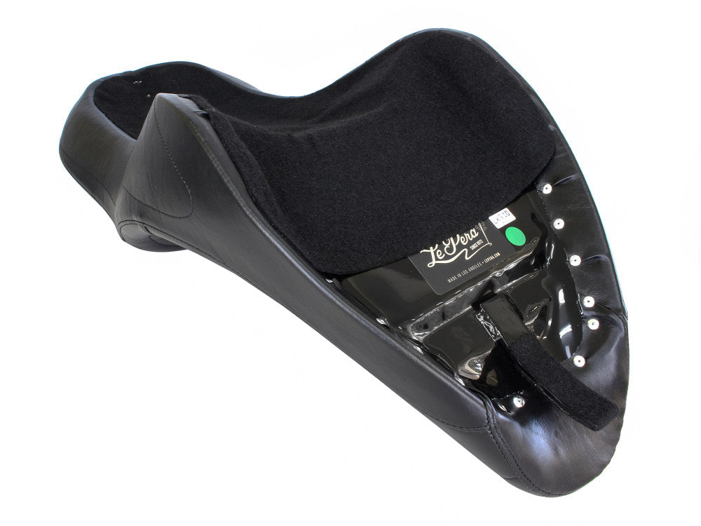 Maverick Daddy Long Legs Dual Seat - Extended Reach. Fits Softail 2006-2017 with OEM 200 Rear Tyre.