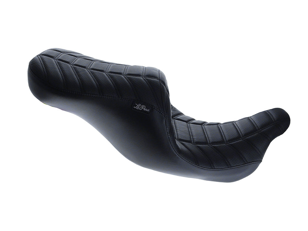 Maverick Indy Dual Seat Up Front Reduced Reach - Double Track Pleat. Fits Most Touring 2008-2024