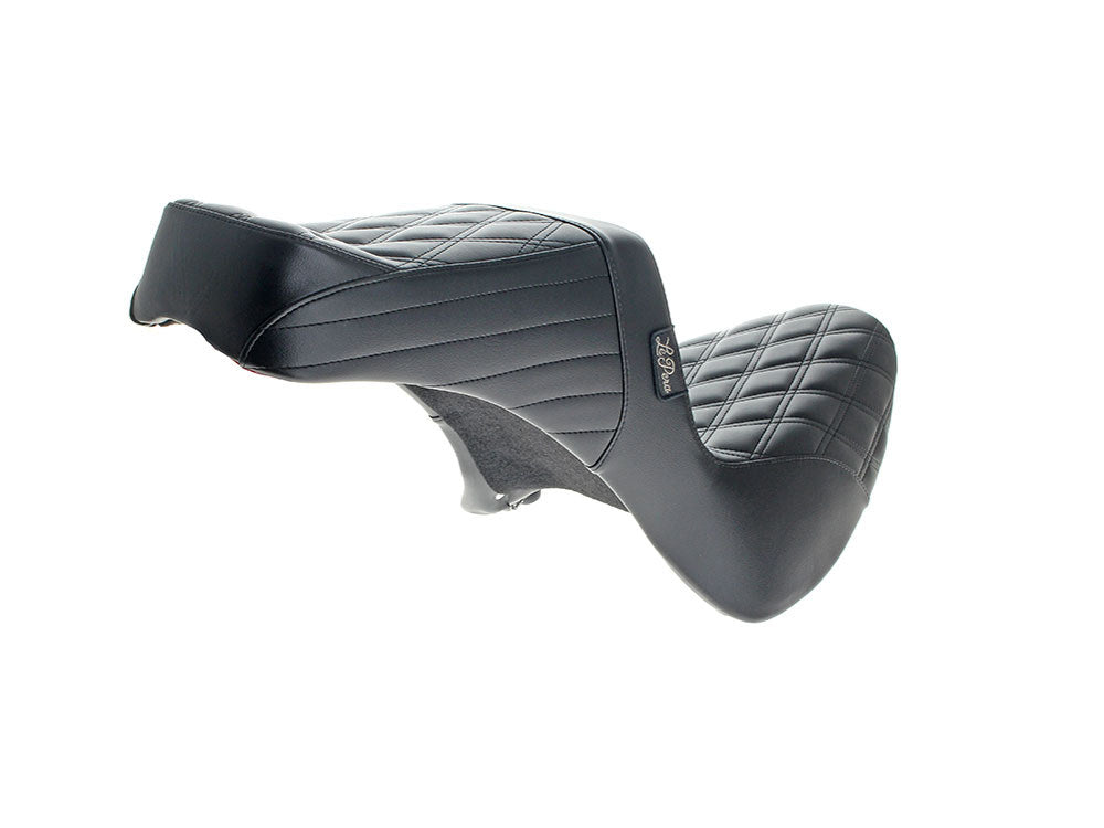 TailWhip Dual Seat - Double Diamond. Fits Softail 1984-1999.
