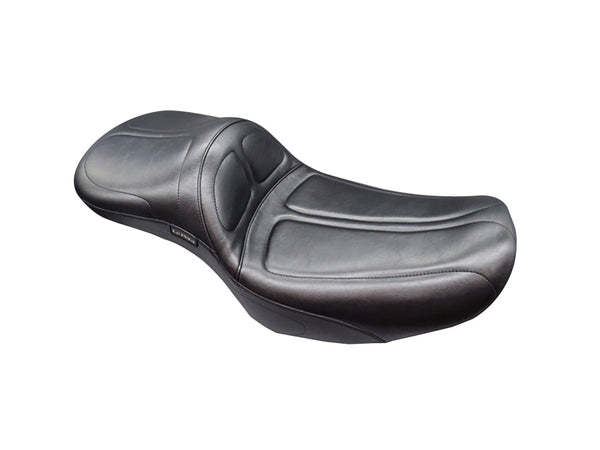Maverick Daddy Long Legs Dual Seat - Extended Reach. Fits CVO Touring 2023up, Street Glide & Road Glide 2024up, Touring 2025up