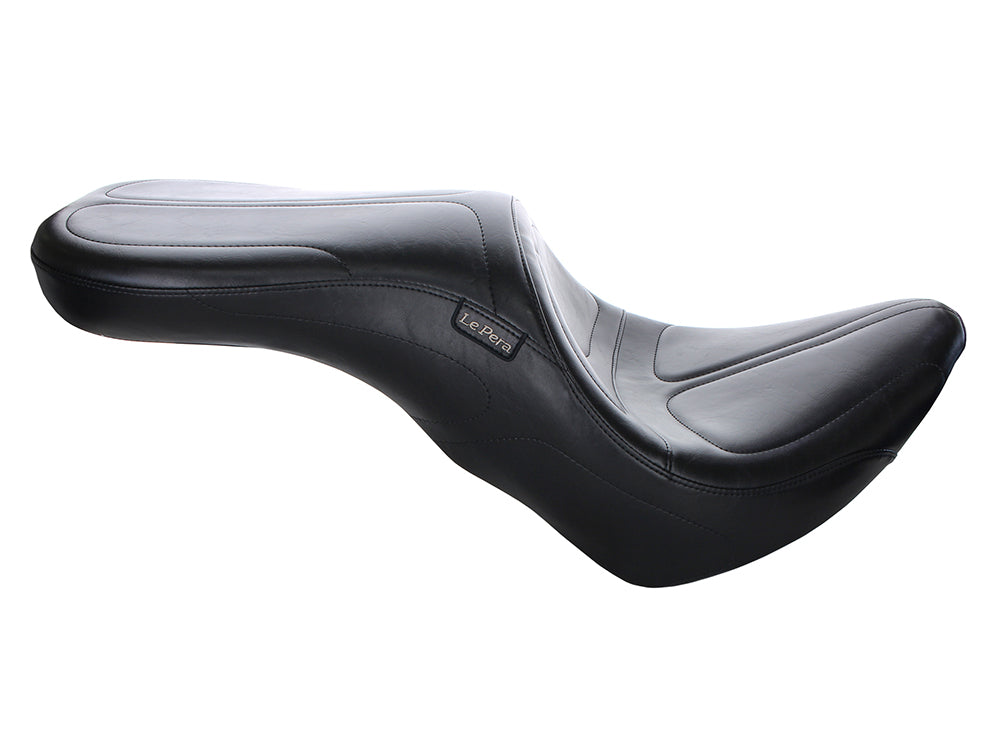 Maverick Dual Seat with Stitch. Fits Softail Slim & Street Bob 2018up & Standard 2020up.