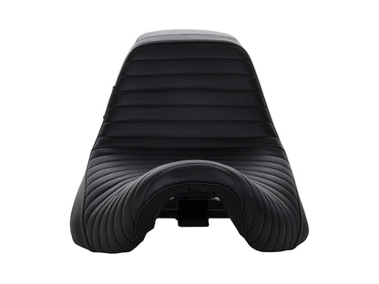 KickFlip Dual Seat with Pleated Stitch. Fits Fatboy 2018up & Breakout 2023up