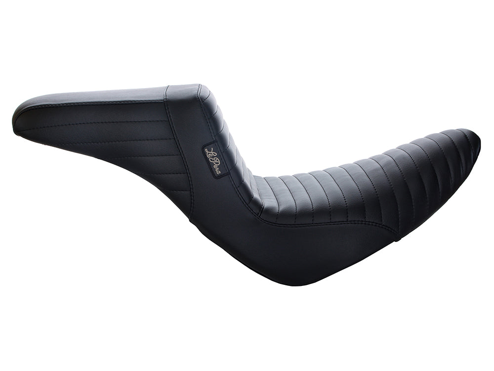 KickFlip Dual Seat with Pleated Stitch. Fits Sport Glide & Low Rider 2018up & Low Rider S 2020up.