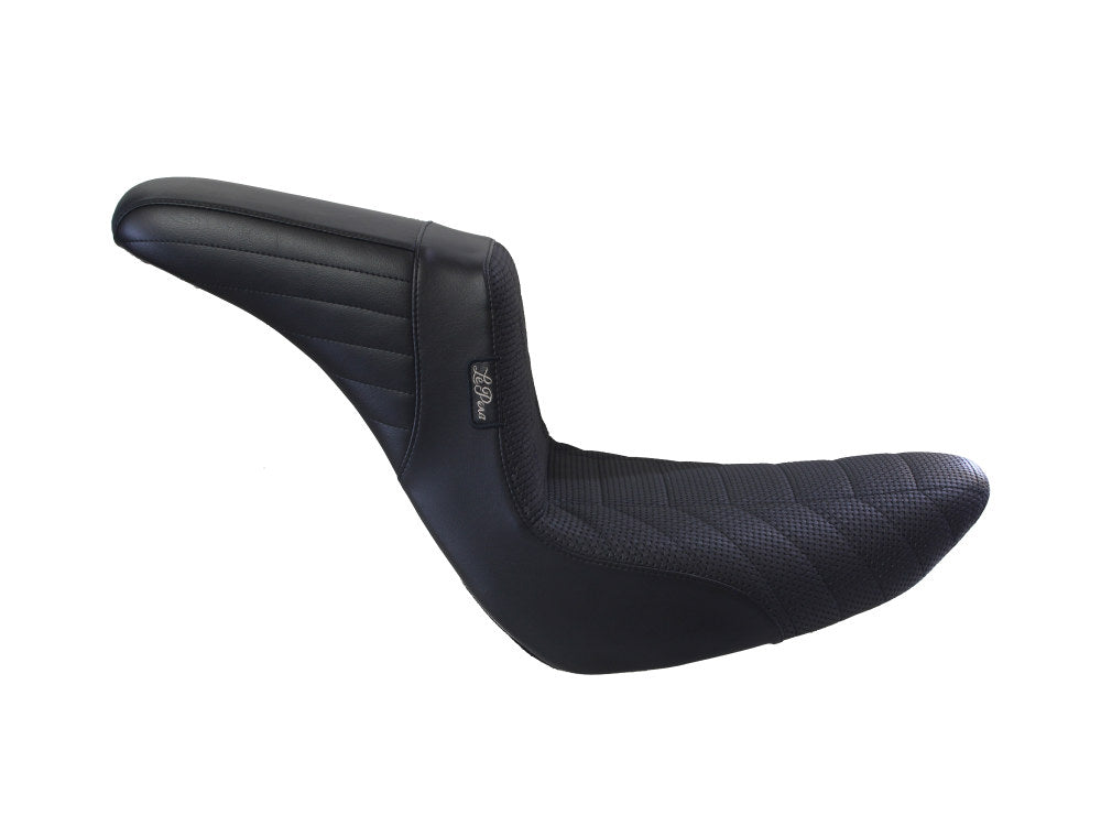 KickFlip Dual Seat with Track Pleat Seating. Fits Sport Glide & Low Rider 2018up & Low Rider S 2020up.
