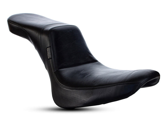 Daytona Dual Seat - Smooth. Fits Softail Deluxe 2018-2020 & Heritage Classic 2018up