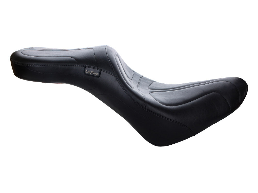 Maverick Daddy Long Legs Dual Seat - Extended Reach. Fits Softail Deluxe 2018-2020 & Heritage Classic 2018up