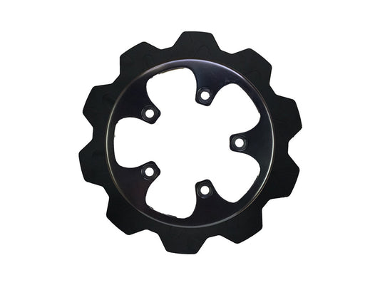 11.8in. Rear Crown Disc Rotor - Black Band & Black Carrier. Fits V-Rod 2006-2017.