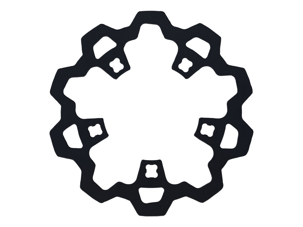 11.8in. Front Enforcer/Prodigy Disc Rotor - Black. Fits Touring 2014-2023 with OEM Wheel.