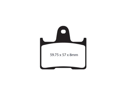 Z-Plus Brake Pads. Fits Rear on Sportster 2014-2021