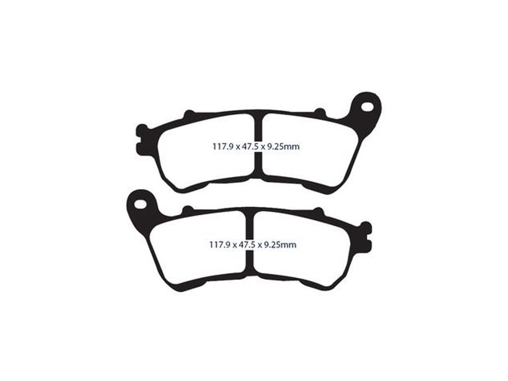 Z-Plus Brake Pads. Fits Front on Sportster 2014-2021