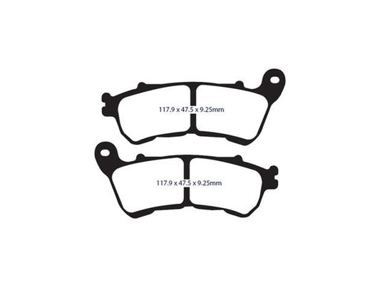 Z-Plus Brake Pads. Fits Front on Sportster 2014-2021