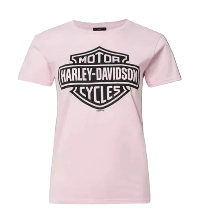 Adelaide Harley-Davidson Womens Pink Bar & Shield Tee