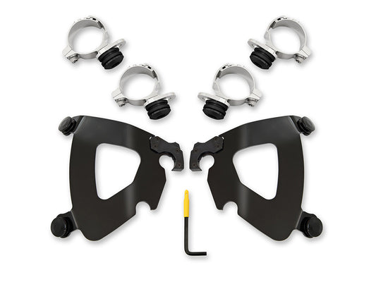 Black Gauntlet Trigger-Lock Mounting Hardware. Fits Scout & Scout Bobber 2015up.