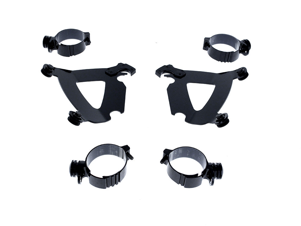 Black Road Warrior Trigger-Lock Mounting Hardware. Low Rider 'S' 2025up