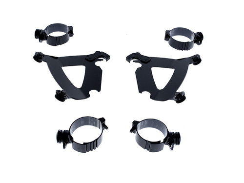 Black Road Warrior Trigger-Lock Mounting Hardware. Low Rider 'S' 2025up
