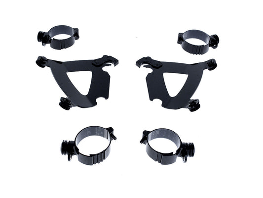 Black Road Warrior Trigger-Lock Mounting Hardware. Low Rider 'S' 2025up