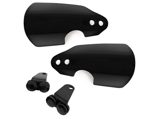 Handguards - Black. Fits Road King Special 2017-2020 running OEM Front Indicators.
