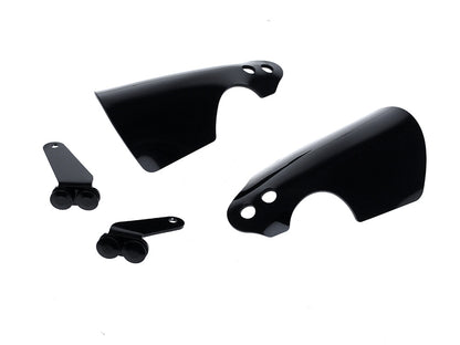 Handguards - Black. Fits Softail Street Bob 2025up & Low Rider S 2025up