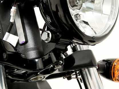 Headlight Extension Block. Fits Scout Bobber 2018up Running Road Warrior Fairing.