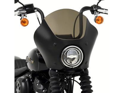 Gauntlet Quarter Fairing. Fits Street Bob 2018up, Sportster 883C/1200C 1992-2010 & Sportster 72 2012-2016.