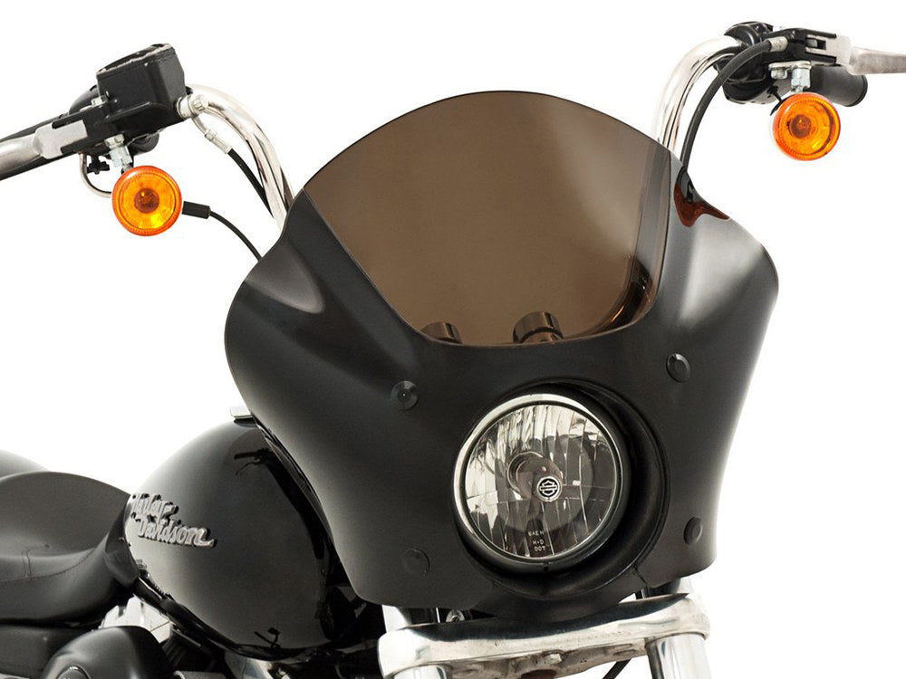 Gauntlet Quarter Fairing. Fits Most Dyna 1991-2017 & Most Sportster 1987-2021