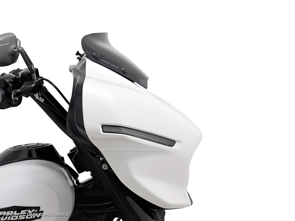 2in. Spoiler Windshield - Dark Smoke. Fits CVO Street Glide 2023up & Street Glide 2024up