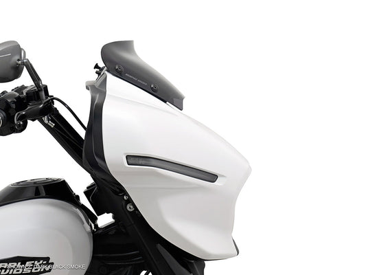 2in. Spoiler Windshield - Dark Smoke. Fits CVO Street Glide 2023up & Street Glide 2024up