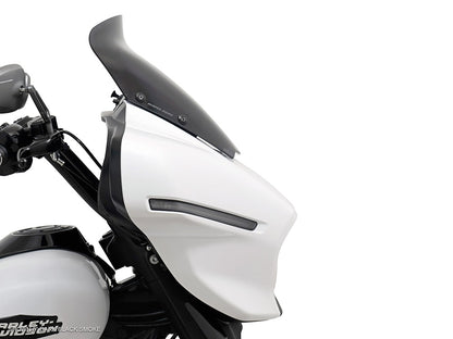 6in. Spoiler Windshield - Dark Smoke. Fits CVO Street Glide 2023up & Street Glide 2024up
